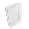 Clear Storage Bin Divider Rectangular Drawer Organizer Tray  Stationery Organization