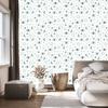 Magic Symbols Wallpaper, White and Light Gray, for Living Room and Bedroom, 50x1000