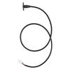 Strong Power Cord Strong ABS Power Cord Electric Scooters Replacement Charging Cable Easy to Carry Cord for ZT3