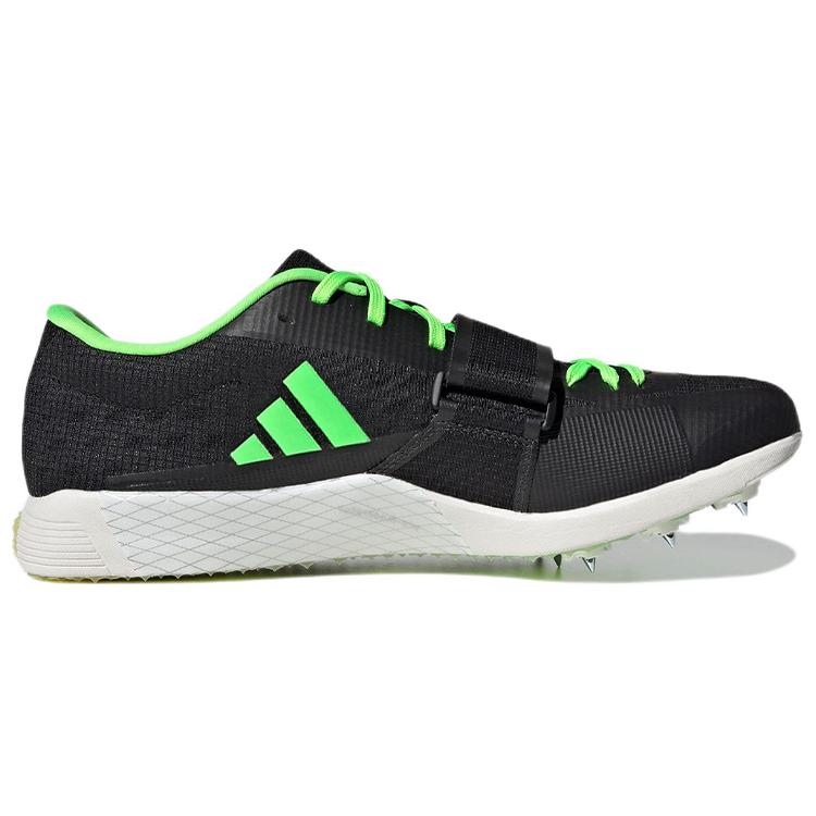 adidas Adizero Тройной прыжок и прыжок с шестом 'Черный Зеленый' GY8398