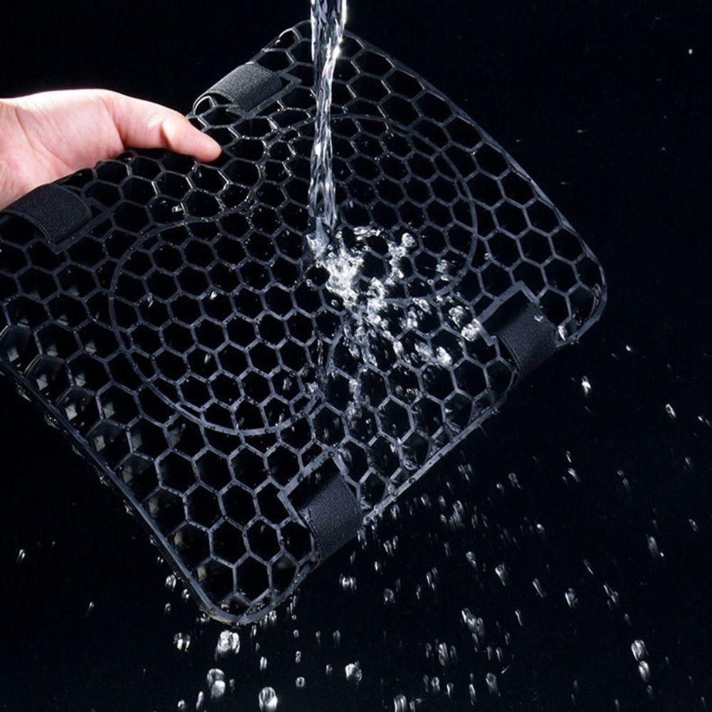 Амортизирующая набивка для сиденья мотоцикла 3D Honeycomb Чехол для сиденья мотоцикла для поездок на дальние расстояния