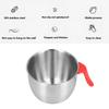 Anti-splash Serving Bowl Rustless Steel Food Mix Tub Dishwasher Mixing Bowl  Cake Stirring Making