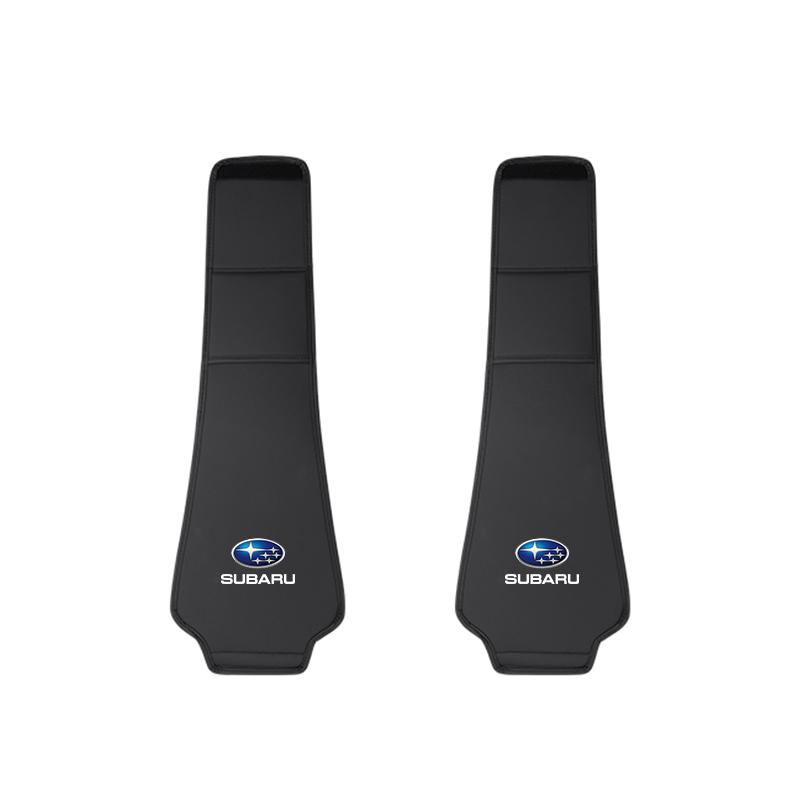 Keychain Leather Car Seat Headrest Anti-Dirty Elastic Pillowcase Protective Cover For Subaru STI Forester BRZ Legacy Levorg WRX PP222