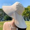 Солнцезащитная шляпа с большими полями, закрывающая лицо, кепка-шаль для женщин, летняя солнцезащитная шляпа с защитой от ультрафиолета, для езды на велосипеде, пляжа, на открытом воздухе, солнцезащитная шляпа, подарки