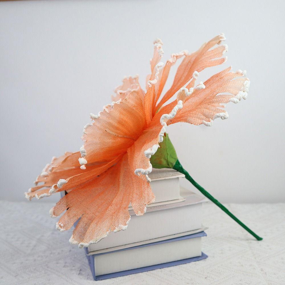 Hollow Fake Flower 3D Artificial Flowers Window Display Photography Props  Festival Decoration