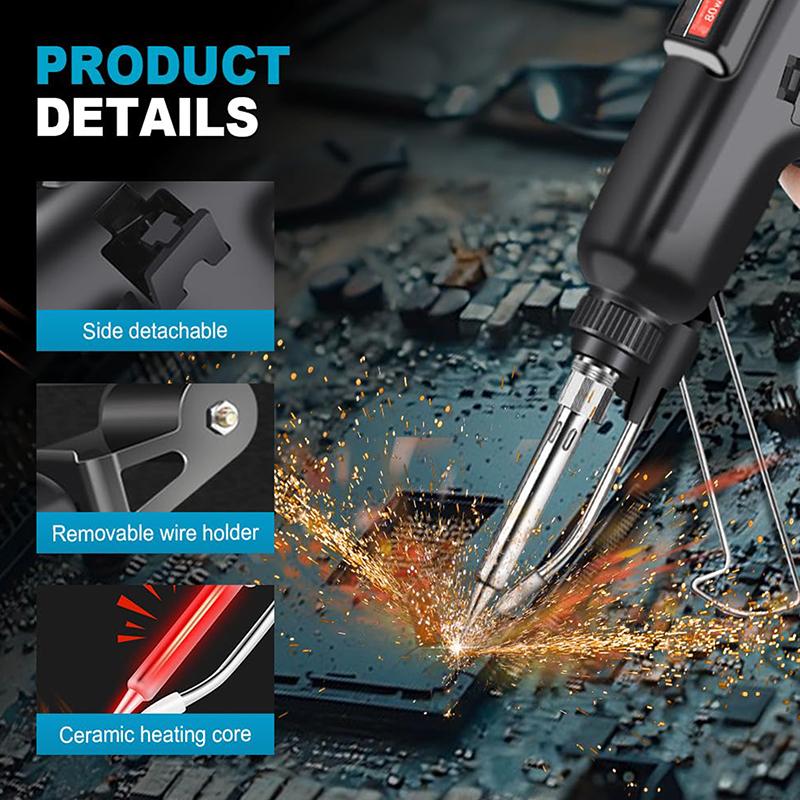 Multi-Function Automatic Corded Laser Welding Gun For Metal Soldering Iron Machine Soldering Kit