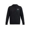 Under Armour Icon Goin Under Letter Pattern Printed Hoodie Men Hoodies Black 1387135-001