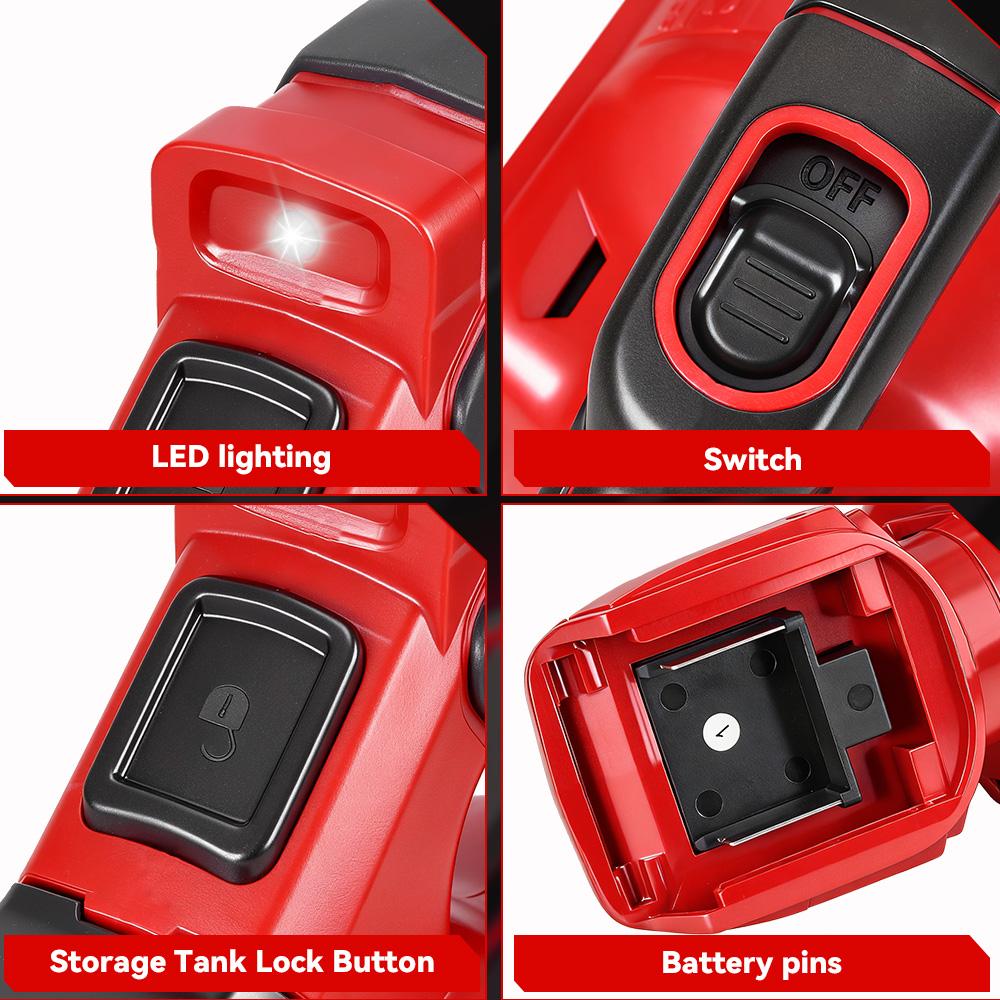 ONEVAN Электрический пылесос 16 кПа 6 в 1 Беспроводной ручной домашний пылесос Инструмент для уборки пола и шерсти домашних животных Для аккумулятора Makita 18 В штырь