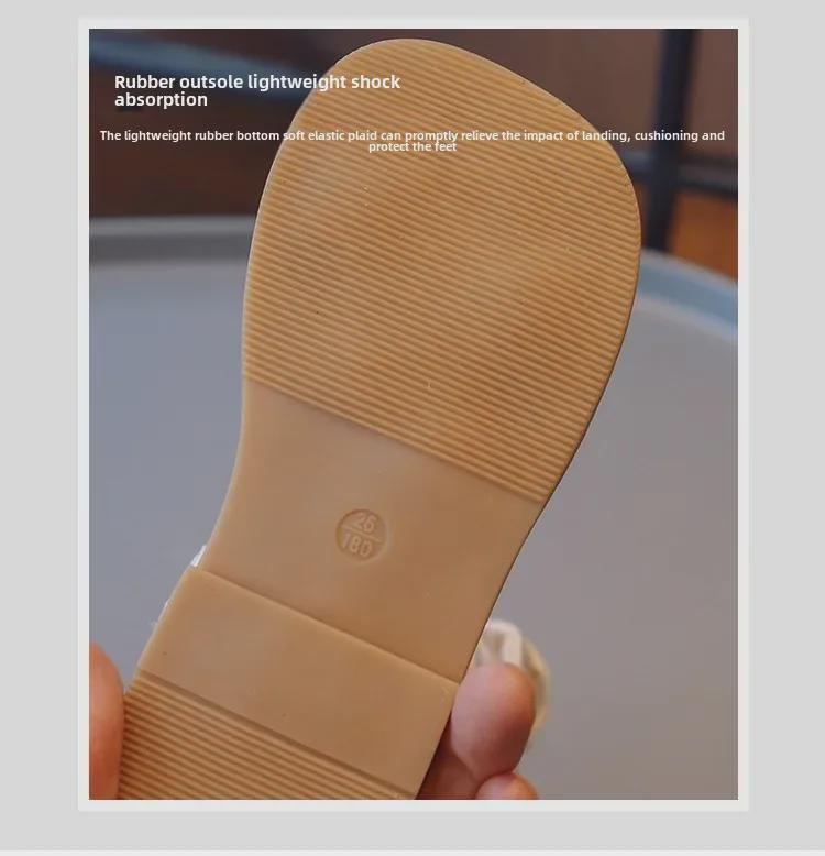 2023 Summer Fashion High-Top Roman Sandals for Girls - Stylish Princess Shoes for Older Children