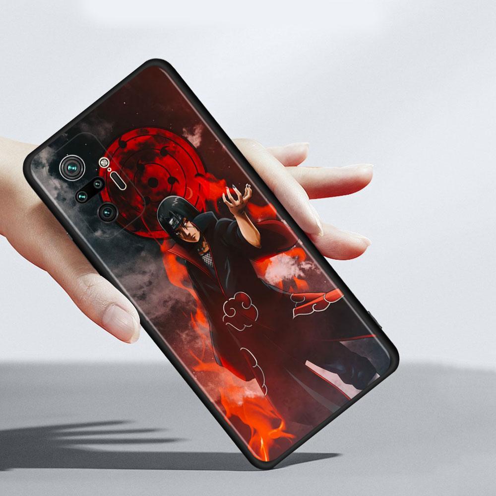 Itachi Phone Case for Xiaomi Redmi Note 9s 9 10 11 8 Pro 7 11t 9t 8t 9 9a 9c 8 K40 Cover Silicone Coque