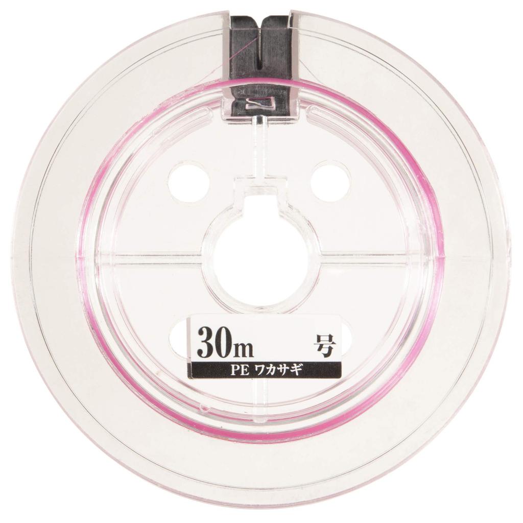 YAMATOYO PE леска PE smelt 60м 0.2 размер 3lb 4 пряди ярко-розовый