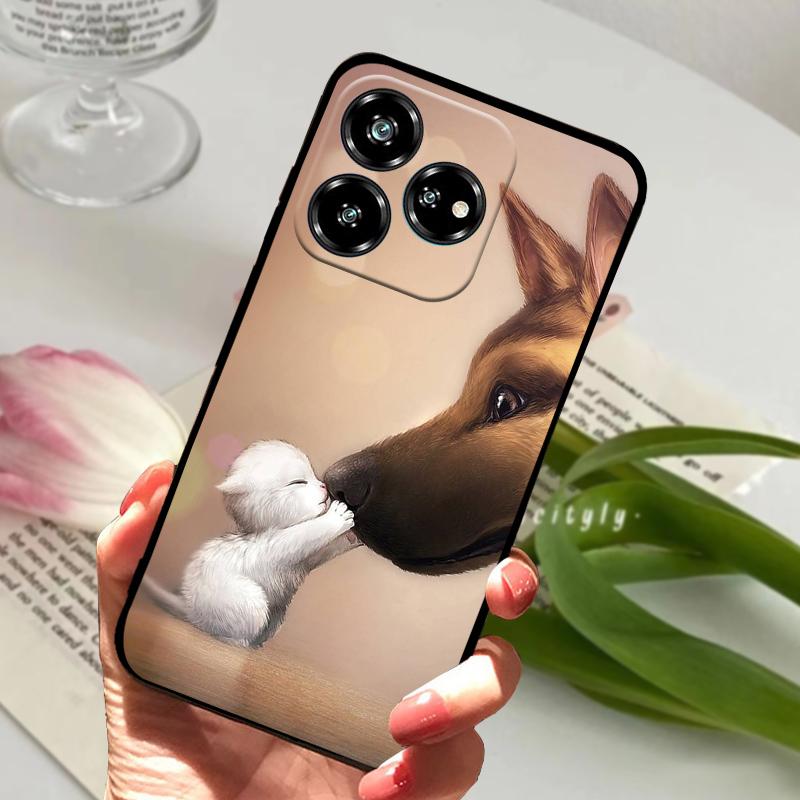 For ZTE Nubia V60 Case Fashion Soft Silicone TPU Phone Protective Cover For ZTE Axon 60 Fundas Blade V60 Shockproof Bumper Cases