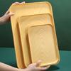 Plastic Pallet Rectangular Food Bread Pan Nordic Hotel Service Tray  Hotel Service Tray