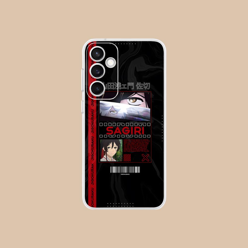Чехол для телефона «Адский рай Сагири» для Samsung Galaxy S25 S24 S23 S22 S21Plus FE Ультрамягкий ТПУ Прозрачный Ударопрочный Чехол
