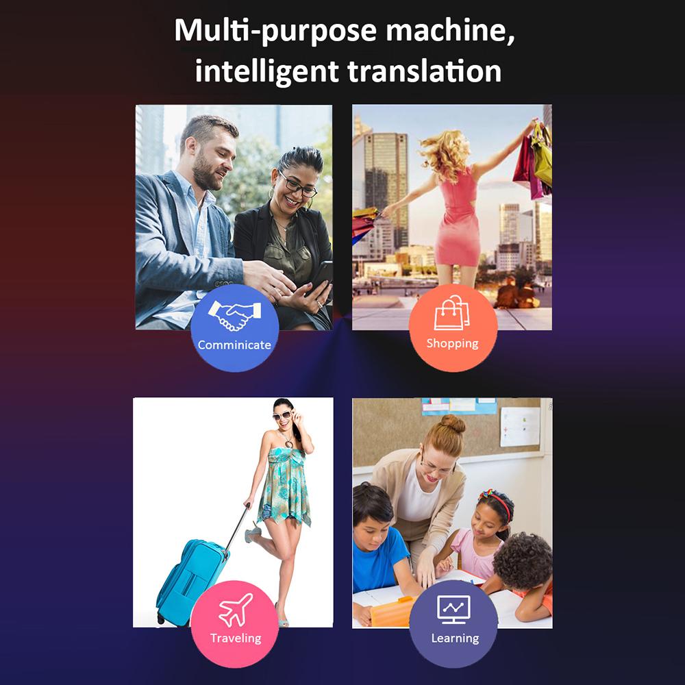 Портативное устройство для перевода на 97 языков Голосовой перевод Онлайн-перевод Синхронный
