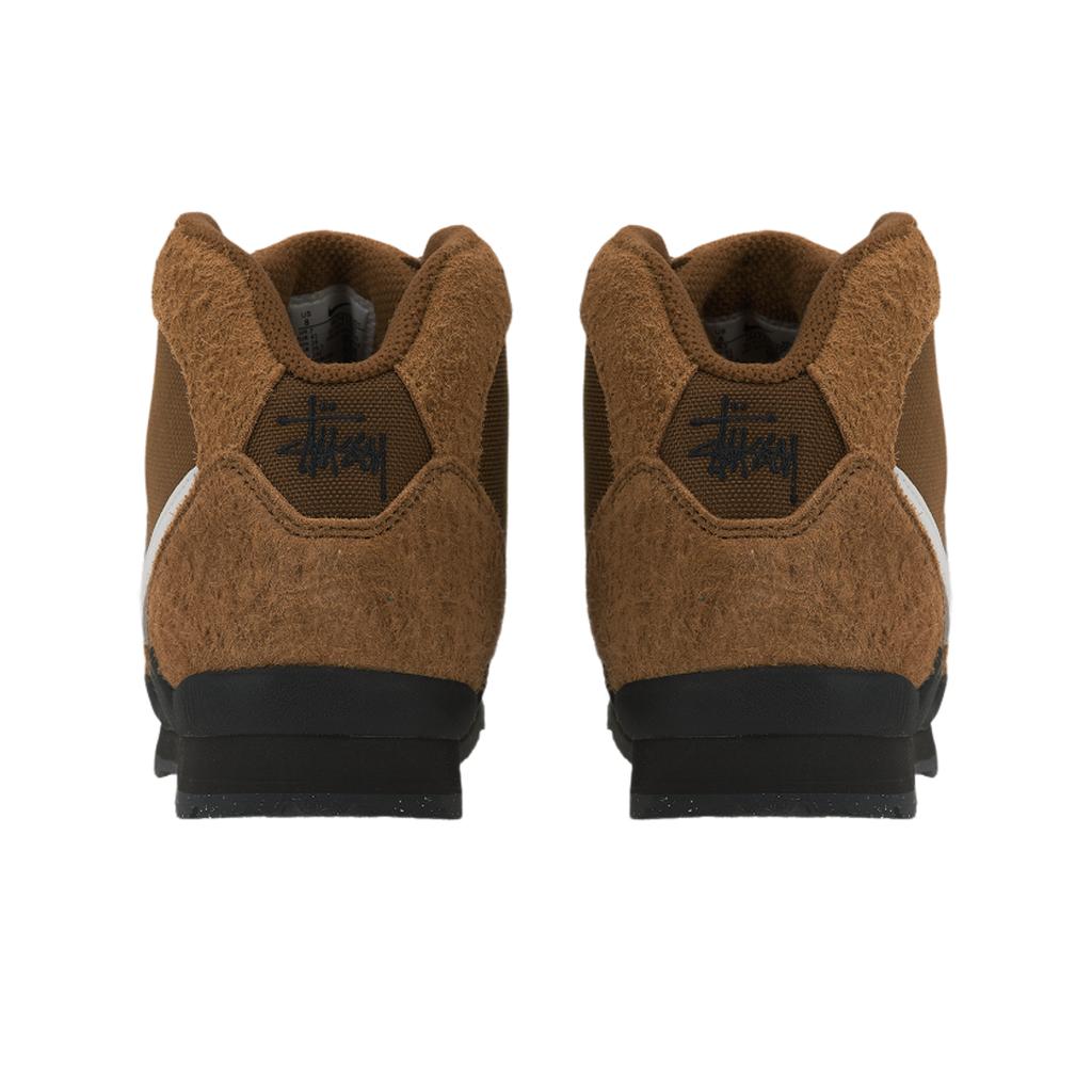 Stussy x Nike Air Baltoro Light British Tan Унисекс Кроссовки Черный Коричневый Белый IM7419-200