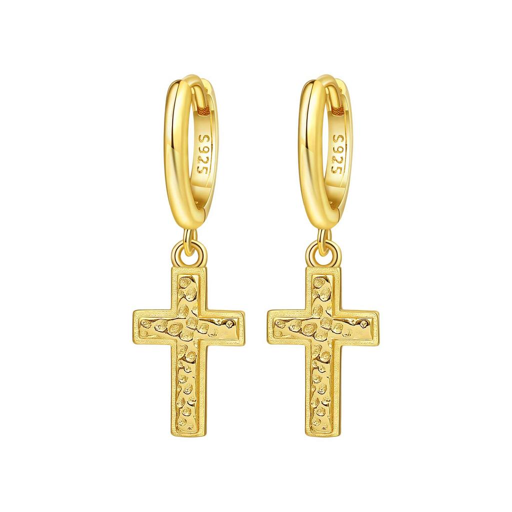 Серьги-кольца из серебра 925 пробы, золотистые, с темпераментом, универсальные, ювелирные изделия, подарки на день рождения для женщин