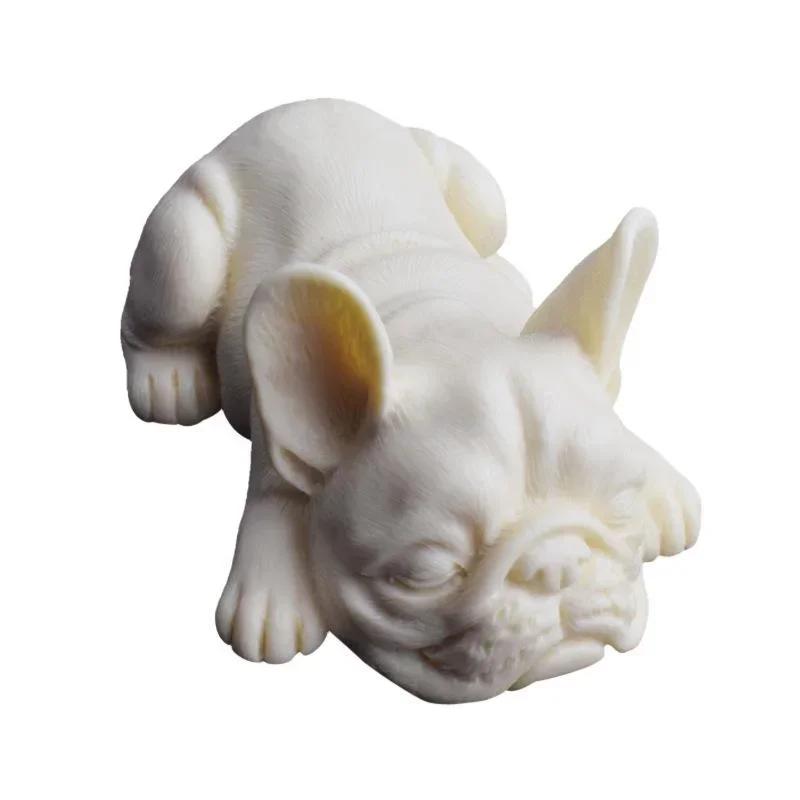 2024 New Dog Soap Silicone Mold for Fondant Chocolate Candy Cake Decorating Candle Making Mould Home Decoration Ornaments