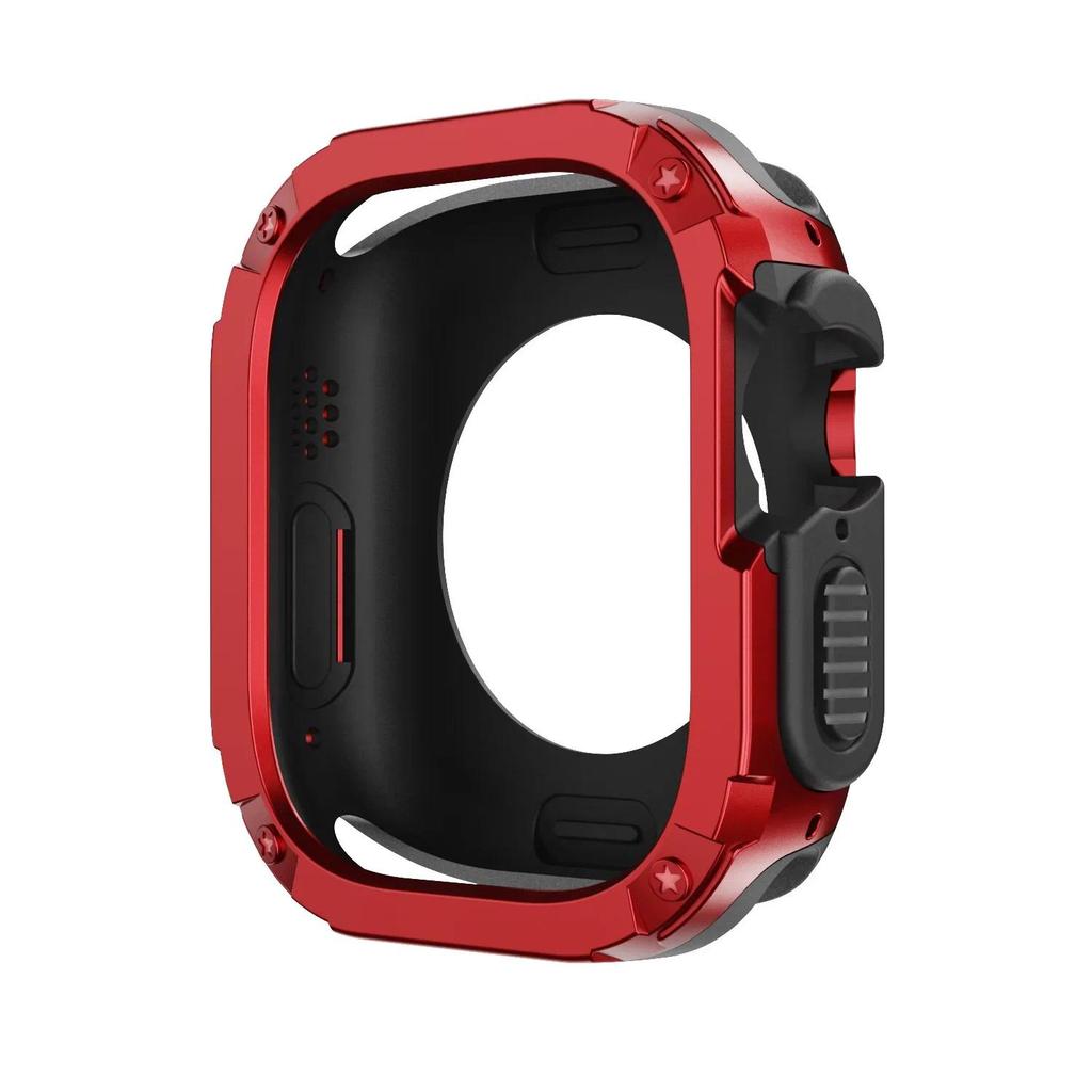 Чехол 2 в 1 для Apple Watch Series 10/9/8/7/SE/6/5/4 Ultra 46 мм 42 45 40 44 49 мм TPU + PC Ударопрочный Защитный Бампер для iwatch