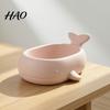 Cute Animal Trinket Bowl 3D Printed Whale Storage Tray, Decorative Desk Organizer for Jewelry Keys Stationery, Resin Ornament Home Office Decor
