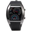 Watches Car Speedometer Shaped Dial Male Led Watch Black
