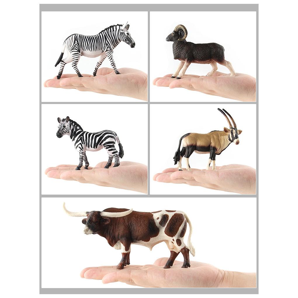 Simulated African Wild Creature Model Lifelike Model Lifelike Toy Home Toy Home Office Decoration Desktop Ornaments