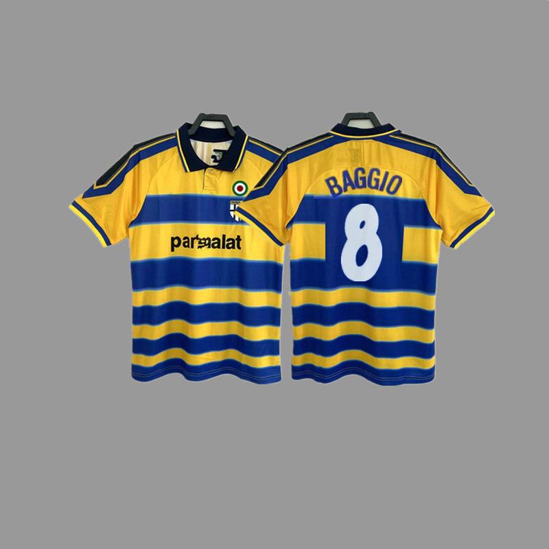 Parma retro jersey football jersey classic nostalgic Zola Cannavaro Buffon Gilardino jersey