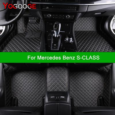 Автомобильные коврики для Mercedes Benz S-CLASS W221 W222 W223 Z223 V223 2005- Автомобильные коврики для ног Coche Аксессуары