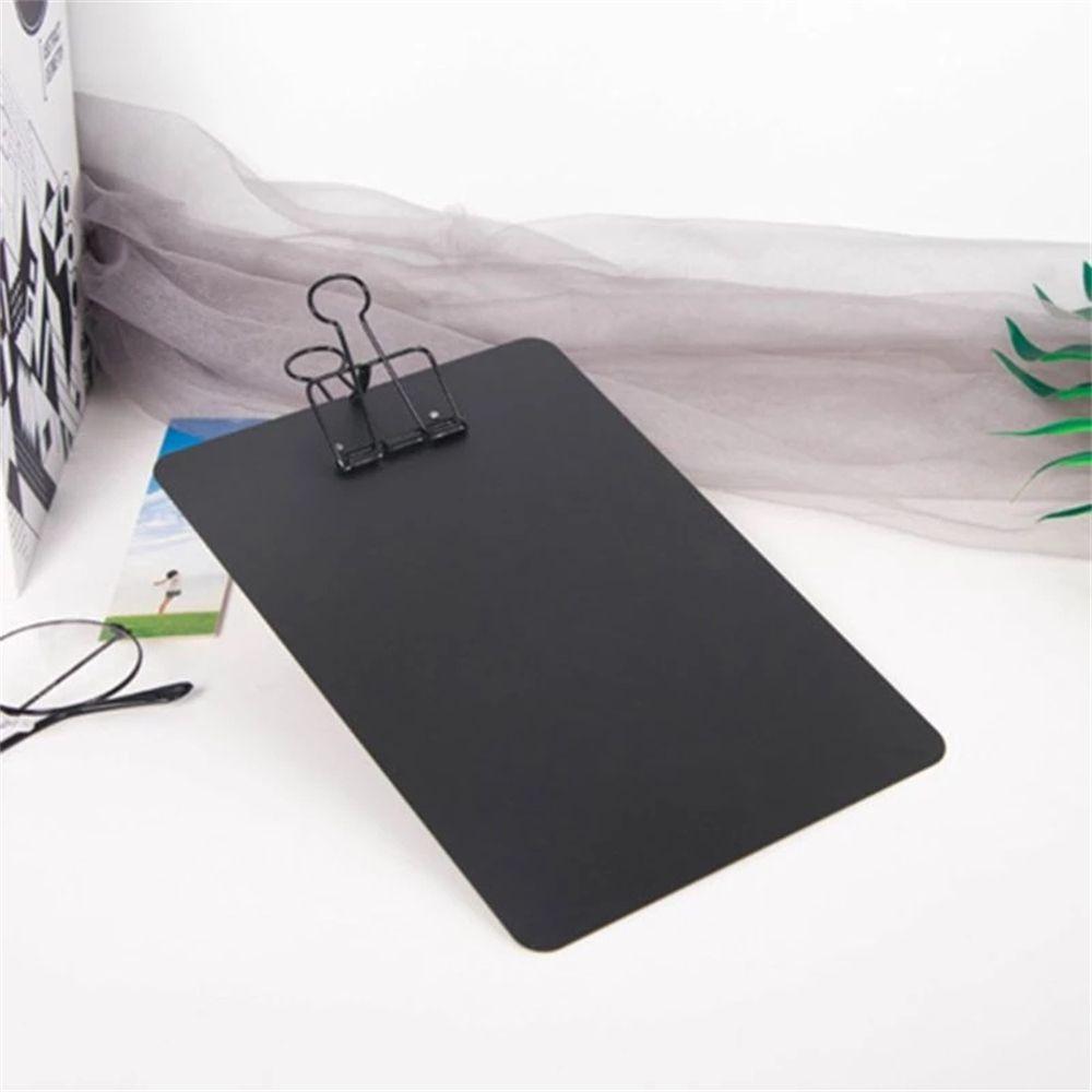 Collect Book Clips Menu Bill Folder A5 Size Clipboard A5 Metal Clipboard Writing Pad File Folders