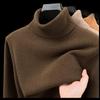 Yi Li Teng Men's 100% Pure Wool Thickened Turtleneck Sweater YTMFQ9002