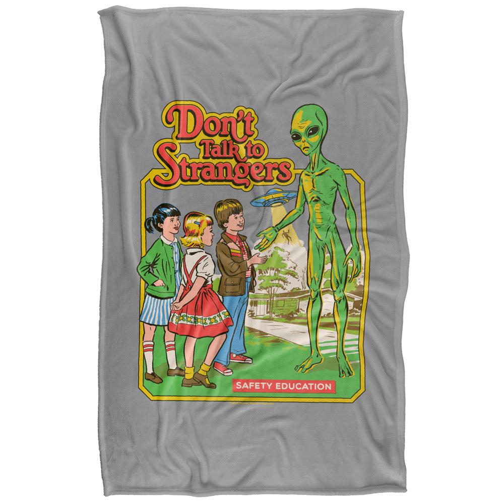 Steven Rhodes DonÂ´t Talk To Strangers Soft Touch Blanket