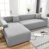 Elastic Jacquard Fabric Sofa Cover Stretch Couch Cover Sectional L Shape Sofa Slipcover Corner Case for Living Room 1/2/3/4 Seat
