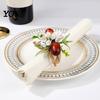 Кольцо для салфеток на девичник, кольцо из искусственного розмарина, деревянный держатель с искусственными желудями, принадлежности для осенней вечеринки, цветы, осенний рустик для загородного дома
