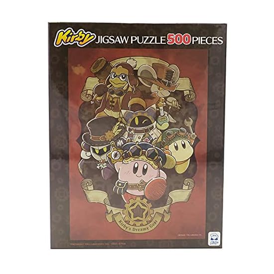 ENSKY Kirby's Dream Gear 38×53cm Jigsaw Puzzle 500 Pieces 500-363