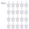 10/20 Piece Eyelash Glue Replacement Caps Universal Bottle Mouth Head Nozzle Anti Blocking Extension Tool, 20 Pieces