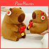 Packet Capybara Red The God Of Wealth Plush Toy Cartoon Stuffed Doll Gift Kids