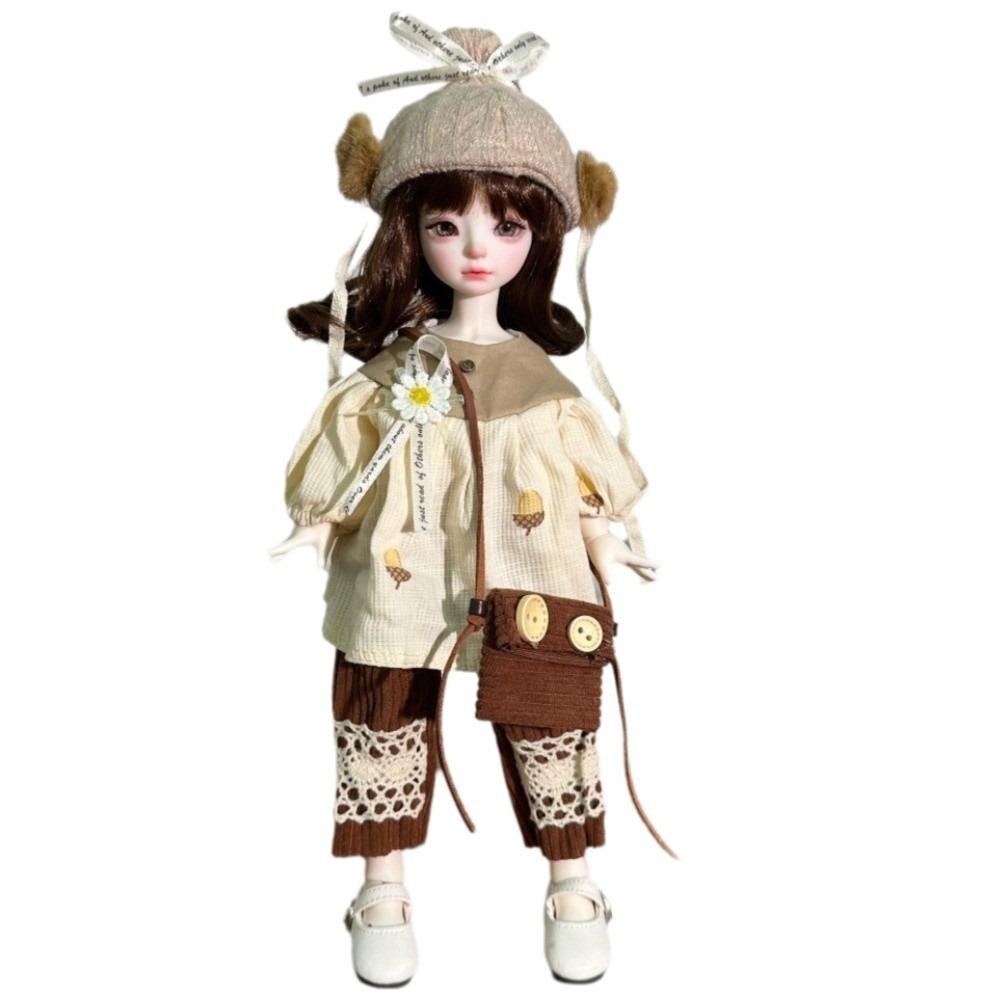 11.8 Inch BJD Doll 6 Points Joint Multi-joint Doll Cute Clothes Handmade Doll Clothes DIY Projects