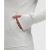 Lululemon Толстовка с капюшоном Scuba Full Zip с цветочным принтом Ultra Light Grey