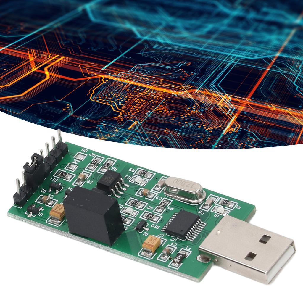 Изолированный модуль источника питания Высокоскоростной USB-TTL последовательный порт Оптопара Изолированный TTL выходной модуль