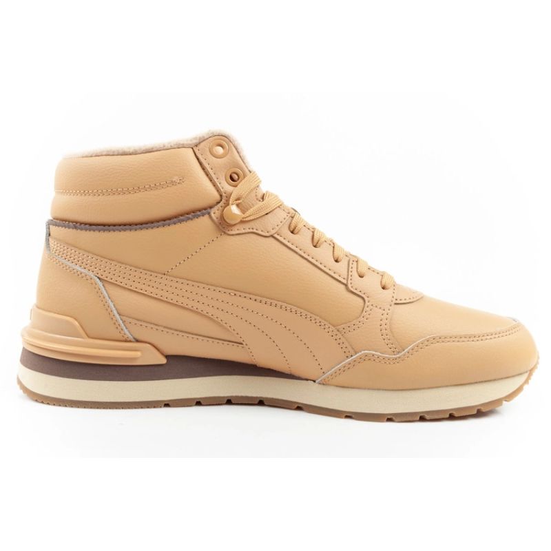 Puma ST Runner v4 Mid buty sportowe męskie sneakersy za kostkę brązowe (40289305)