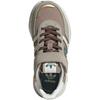 Adidas Originals Retropy F2 Abrasion Resistant Low Top Kids' Running Shoes Brown Kids' Sneakers JP7031