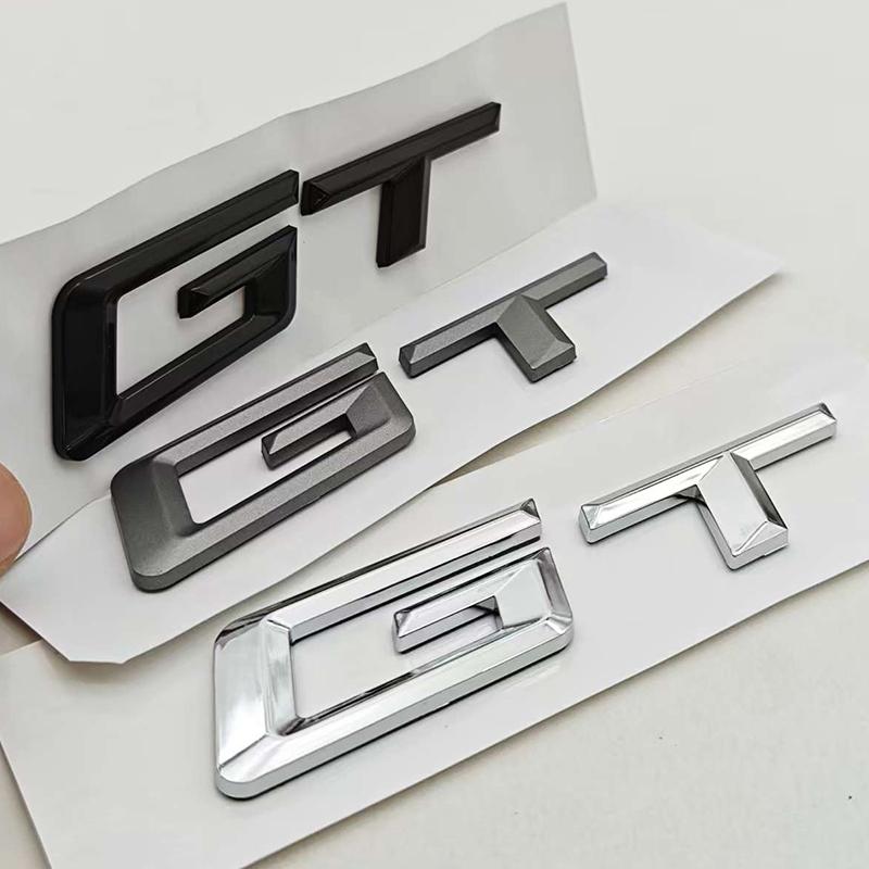 Новый 3D ABS Логотип Стиль Автомобиля GT Наклейки-Шильдики на Задний Багажник Для Серий BMW 3 5 6 GT F34 G32 Автомобильные Аксессуары для Задней Части
