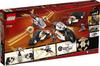LEGO Ninjago Legacy Ultrasonic Raider 71739 Ninja Toy Assembly Kit with Buildable Airplane and Motorcycle 7 Collectible Minifigures Toys,