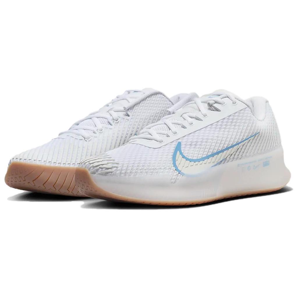 Nike Court Air Zoom Vapor 11 HC White Light Blue Gum Men Sneakers Sail Gum-Light-Brown DR6966-107
