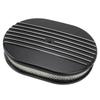 12-дюймовый фильтр воздушного фильтра овальный полуребристый сменный воздушный фильтр двигателя для Ford черный