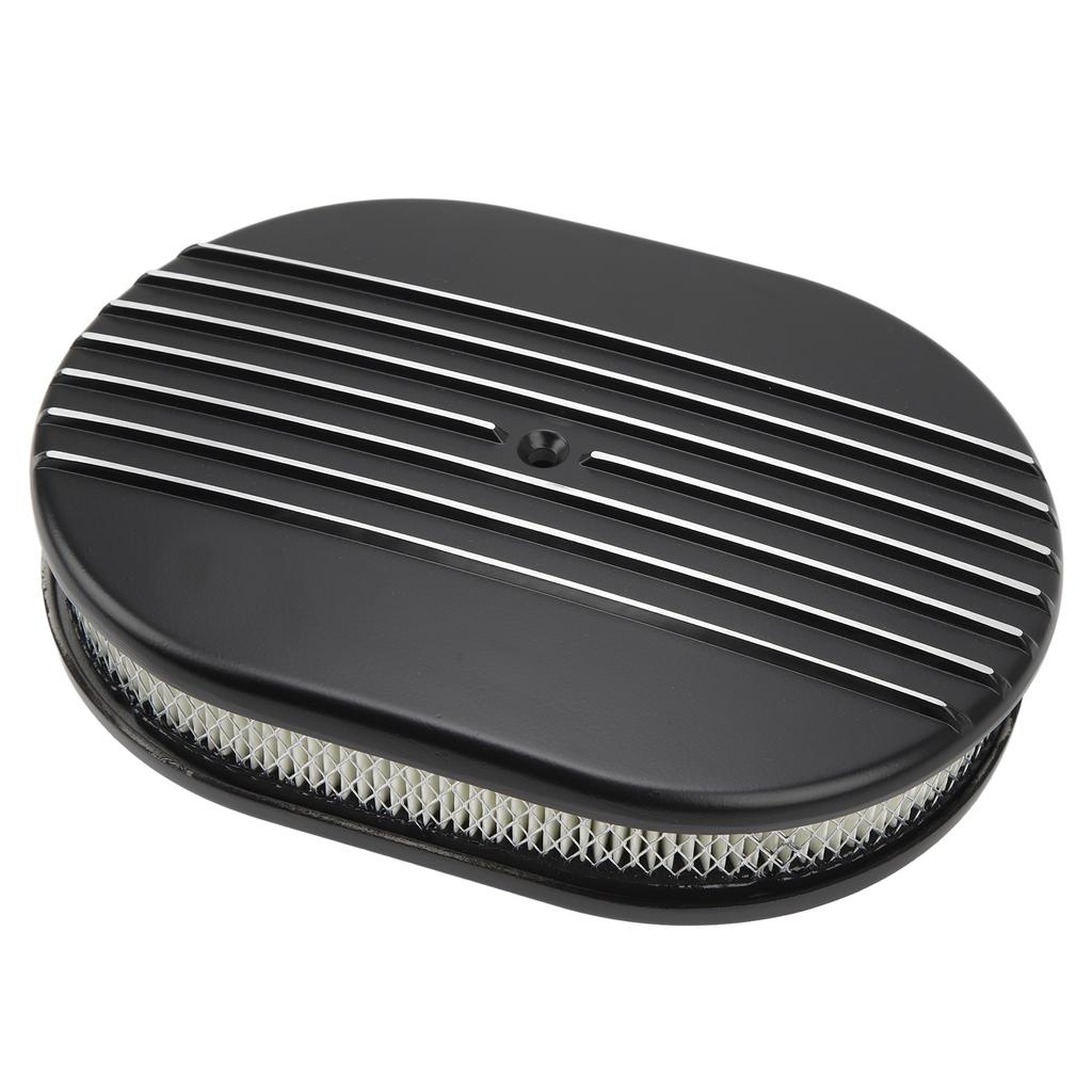 12-дюймовый фильтр воздушного фильтра овальный полуребристый сменный воздушный фильтр двигателя для Ford черный