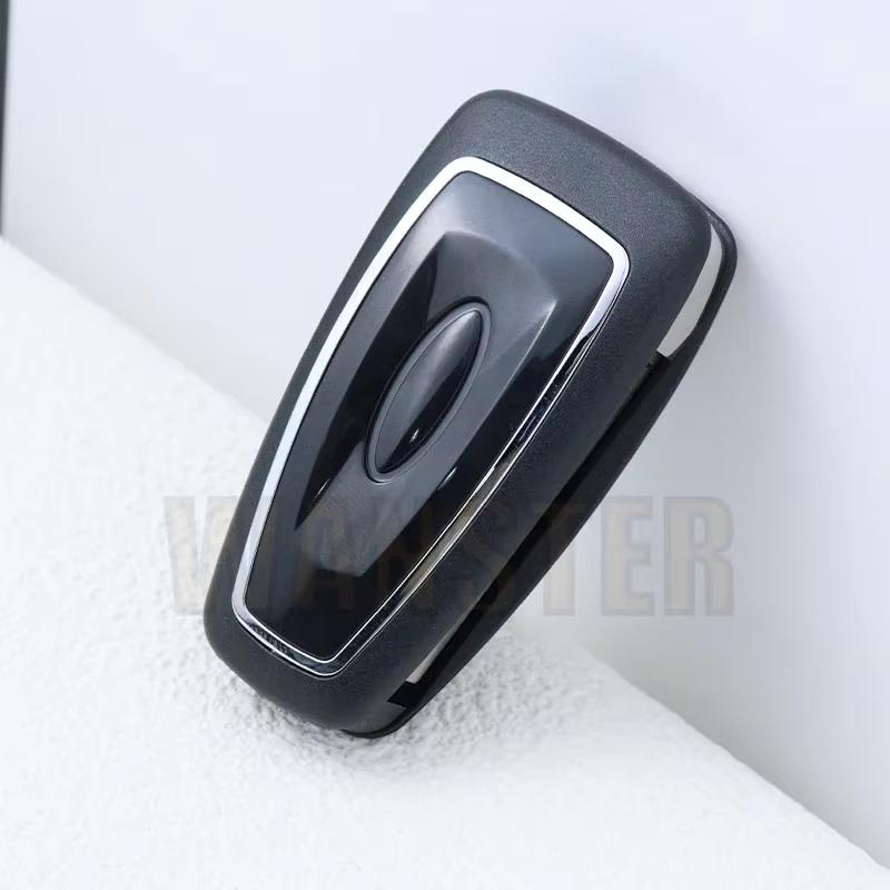 Чехол для автомобильного ключа с 2/3 кнопками для Ford Kuga C-Max S-Max Focus Fiesta Mondeo Galaxy, корпус чехла для автомобильного ключа с лезвием F021/Hu101