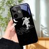 Для Realme GT7 5G Чехол Роскошный Чехол с Рисунком Закаленное Стекло Чехол для Телефона Для Realme GT 7 Fundas Жесткий PC Ударопрочный Корпус Бампер
