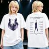 2026 Hot Shakira World Tour Graphics Print T-shirt Y2K Men Women Hip Hop Streetwear T-shirt Casual Loose Crew Neck Summer Tops