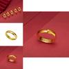 Beautifully Crafted Gold Plated Couples Adjustable Ring Simple And Elegant For All Day Wear